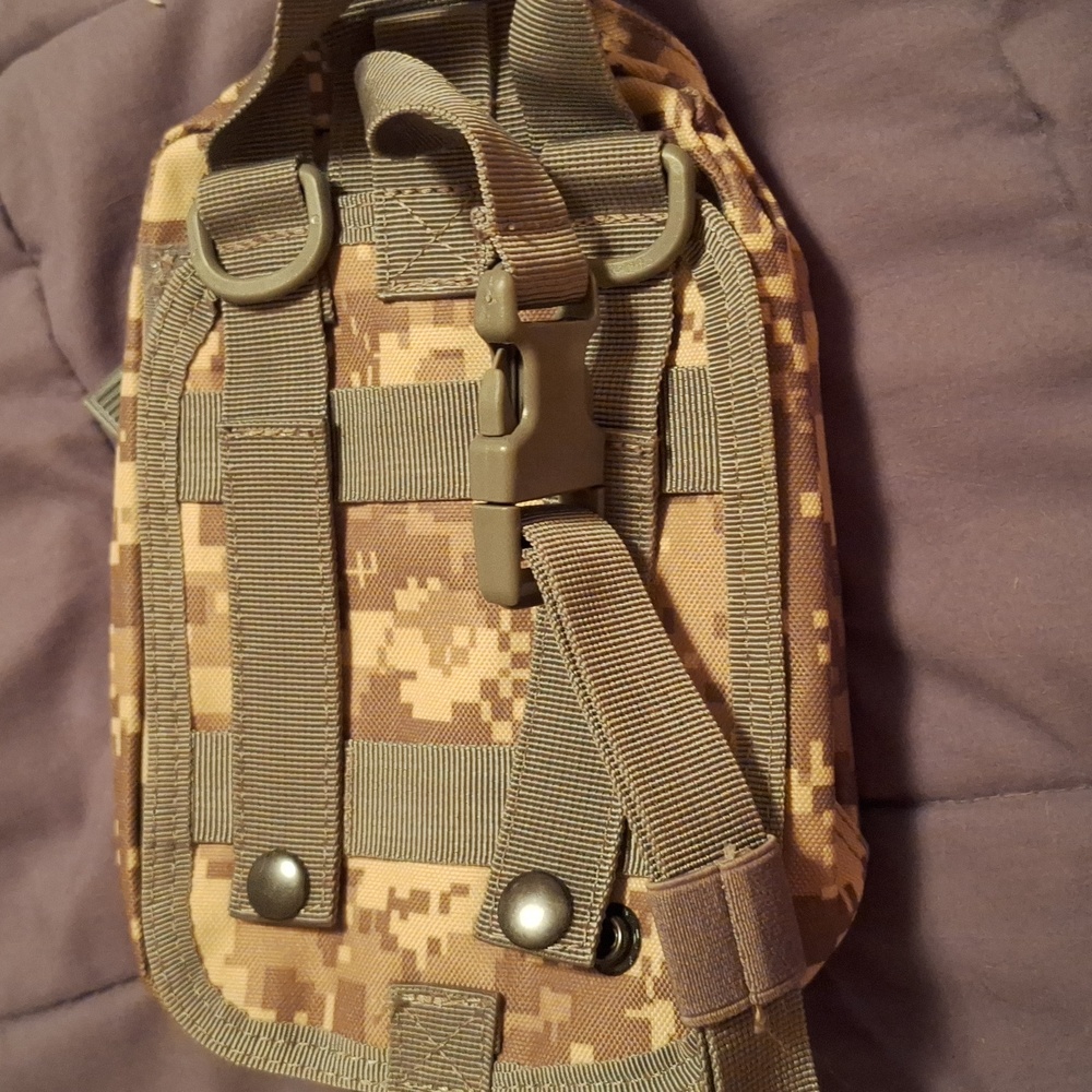 Men's Camo Tactical Belt Bag